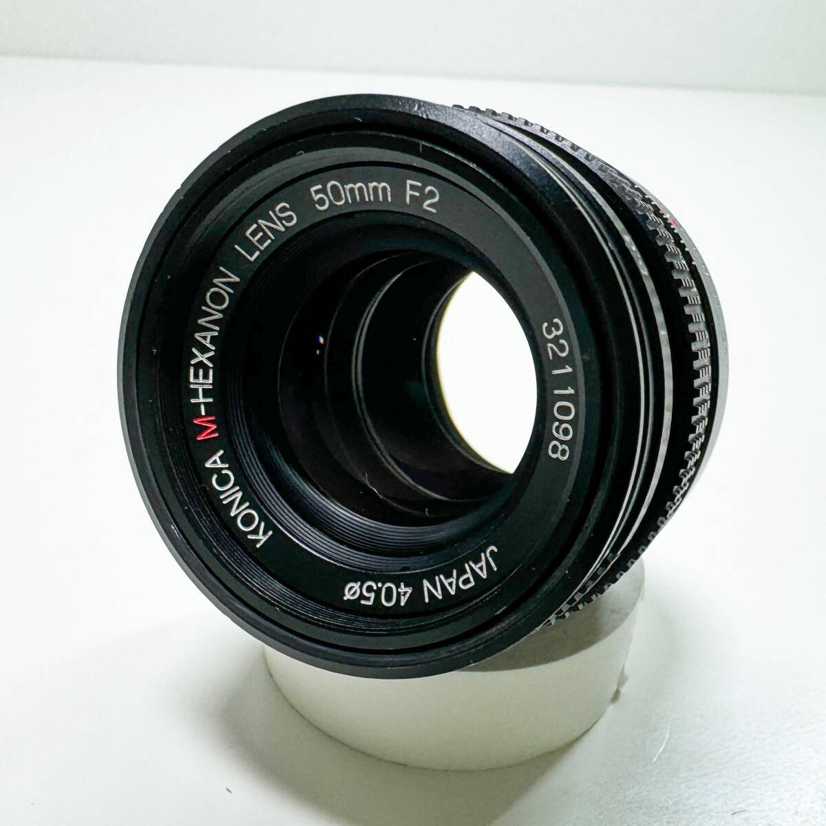  ◆中古◆ KONICA M-HEXANON LENS 50mm F2 カメラ レンズ コニカ ジャンク 【東5020】の画像1