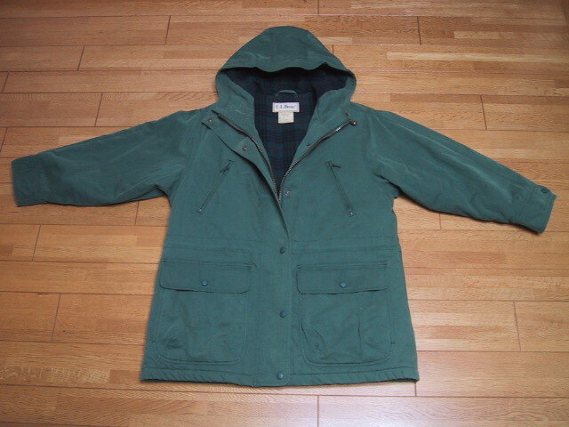 N　L.L.Bean　Women　Baxter State Parka　Hanter　緑　シンサレート　ジャンパー　エルエルビーン　マウンテンパーカ　ビンテージ　防寒着_画像7