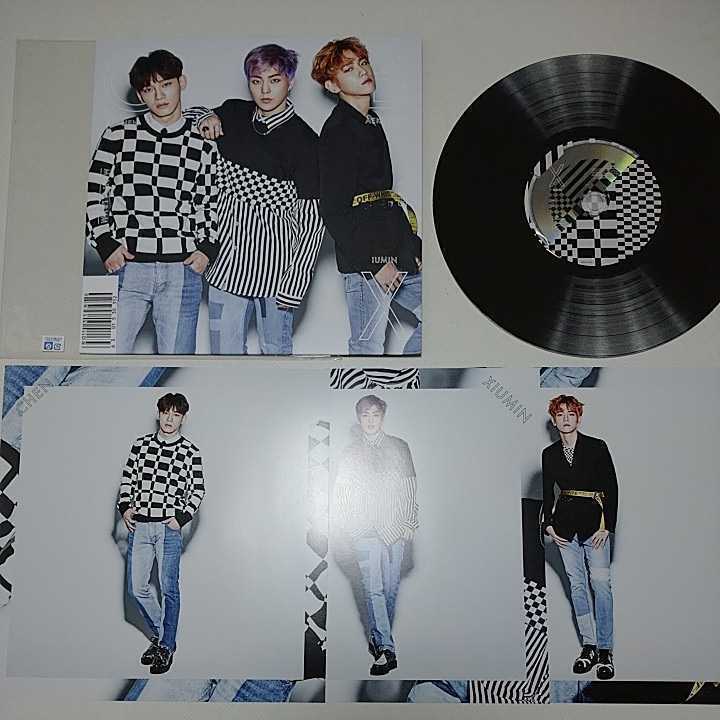 EXO CBX あみだ DVD セルフィーブック 写真集 GIRLS MAGIC FC限定盤 CD HeyMama! BloomingDays ステッカー シウミン ベッキョン チェン_画像5