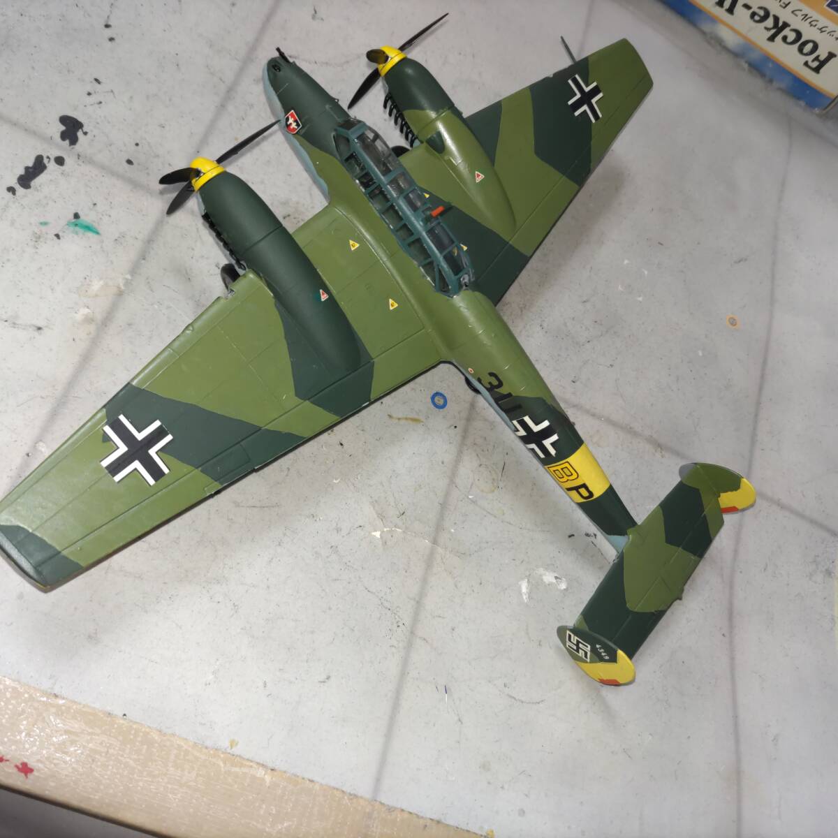 1/72 ドイツ空軍　Bf110完成品_画像3