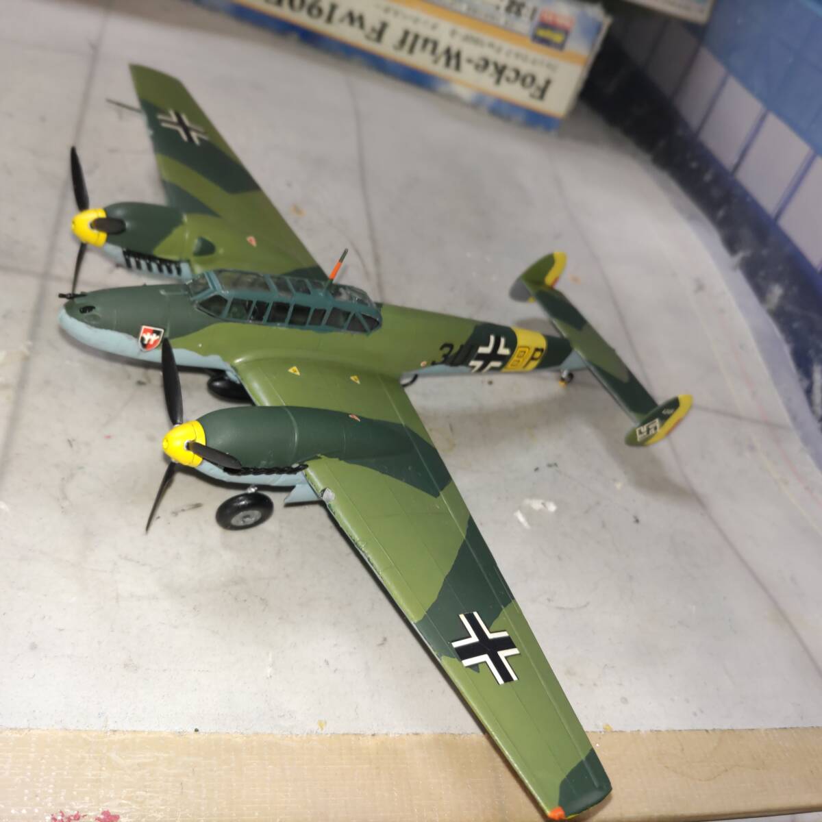 1/72 ドイツ空軍　Bf110完成品_画像5