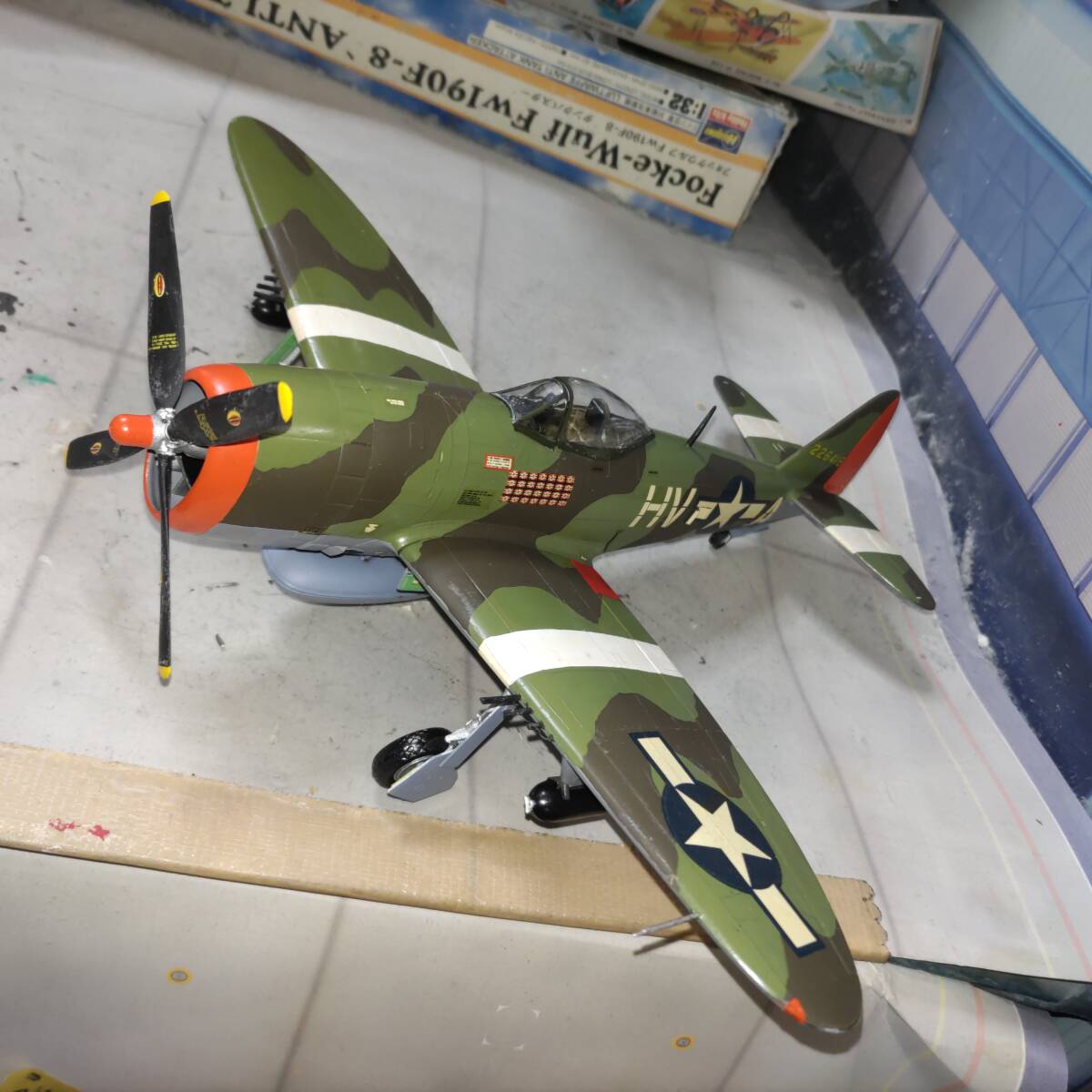 1/48 アメリカ陸軍 P-47完成品の画像5