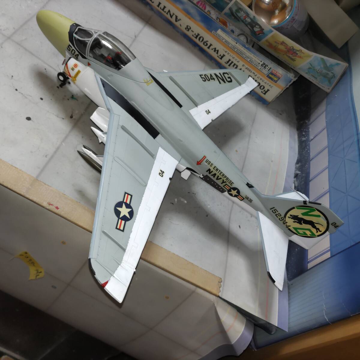 1/48 アメリカ海軍 A-6イントルーダー完成品の画像3