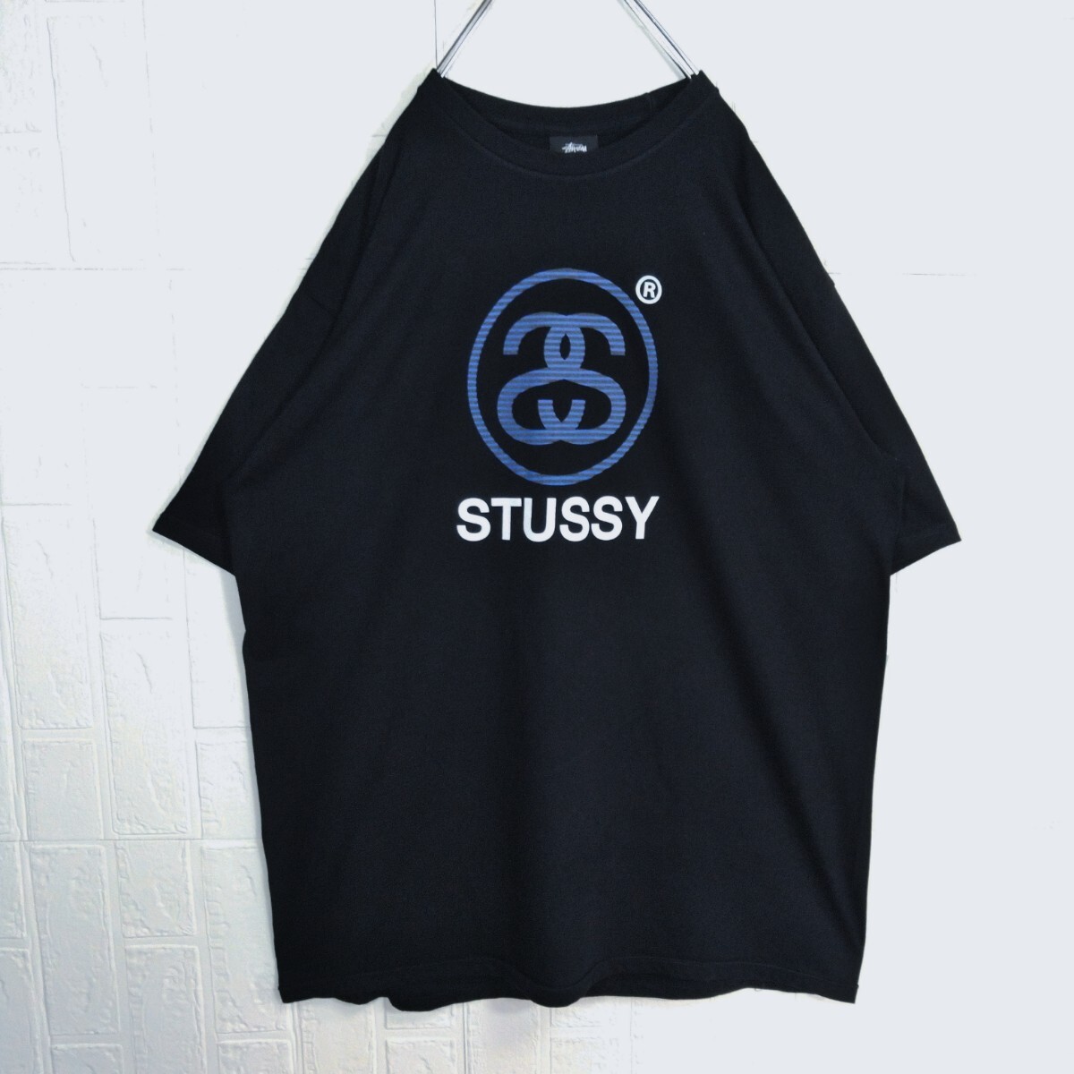 《STUSSY/ステューシー》SSリンク　シャネルロゴTシャツ　ビッグシルエット_画像2