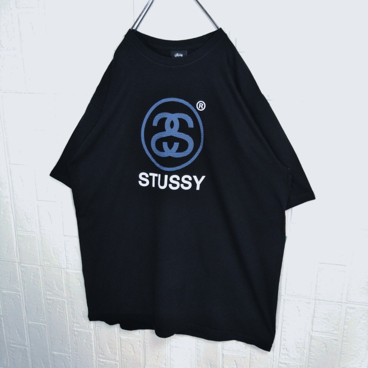 《STUSSY/ステューシー》SSリンク　シャネルロゴTシャツ　ビッグシルエット_画像3