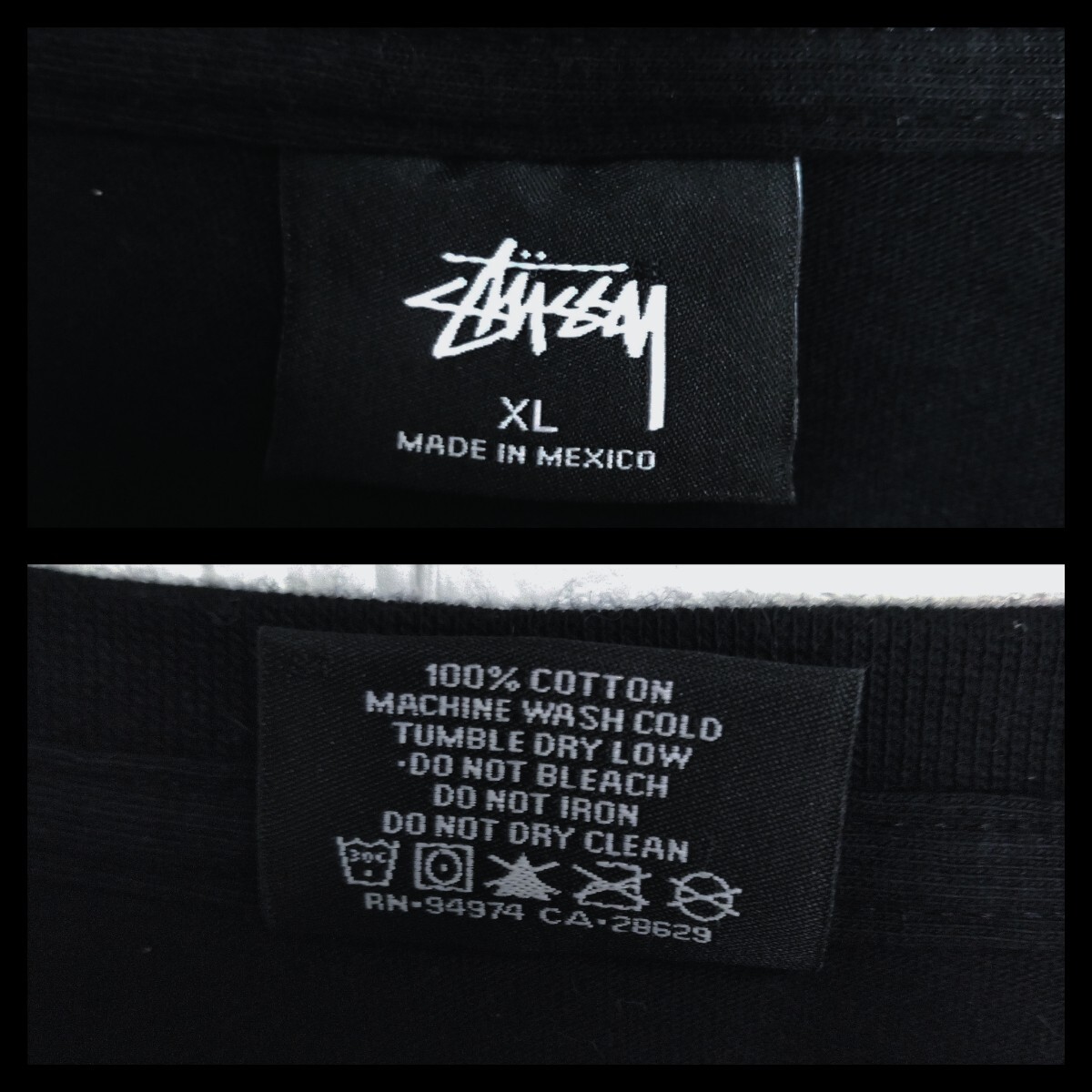 《STUSSY/ステューシー》SSリンク　シャネルロゴTシャツ　ビッグシルエット_画像10