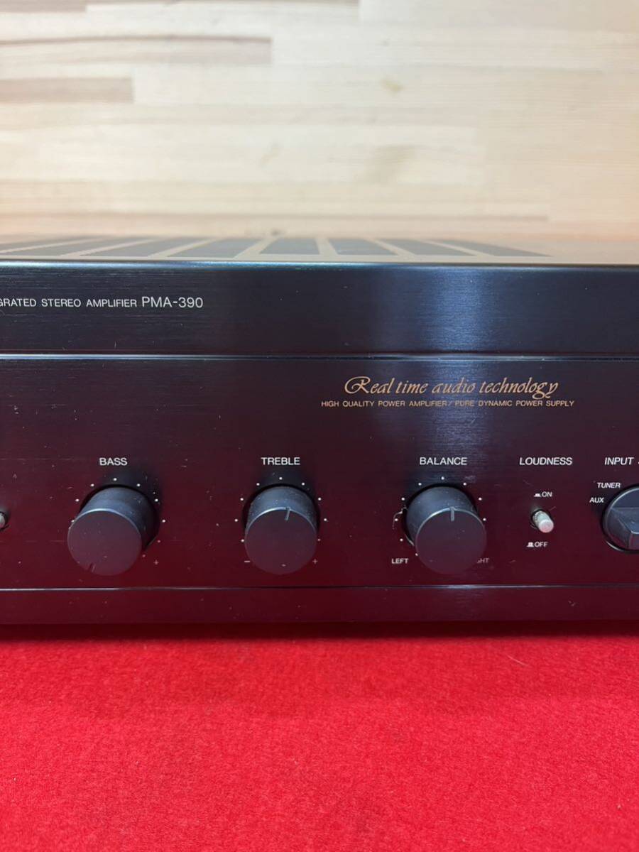 A05 DENON PMA-390 デノン プリメインアンプ オーディオ機器 の画像3