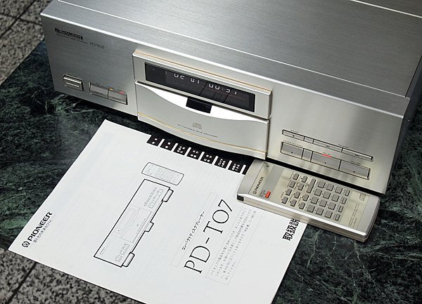 PIONEER PD-T07 ♪パイオニア CDプレーヤー 銘機♪【ケア済／美品】_画像10