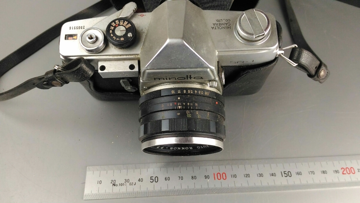 MINOLTA ミノルタ SR-1 フィルムカメラ 撮影 趣味 小物 レトロ 売り切り 在庫処分 お得 23