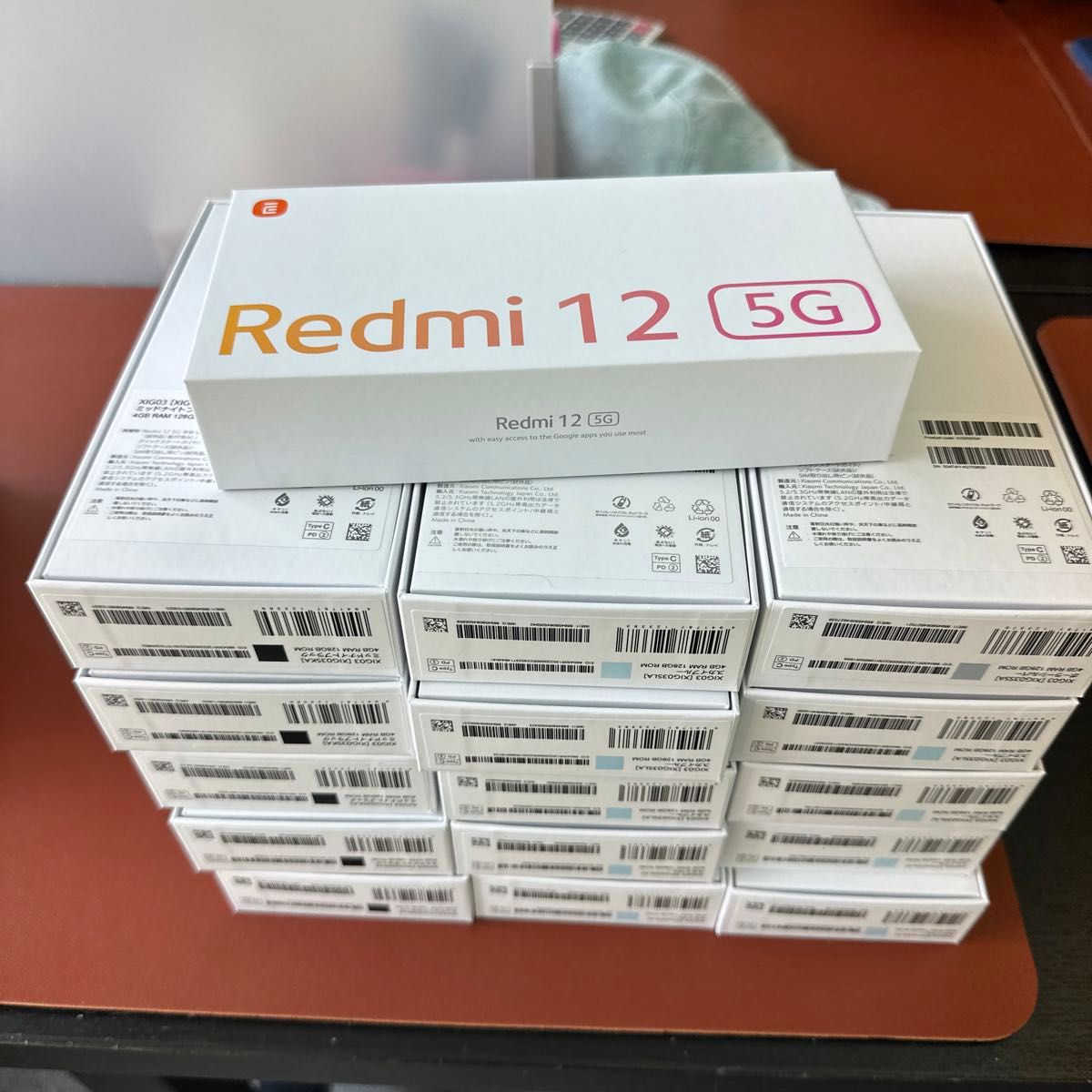 【新品未使用】【売買KING様】AU Xiaomi Redmi 12 5G XIG03 買まとめ