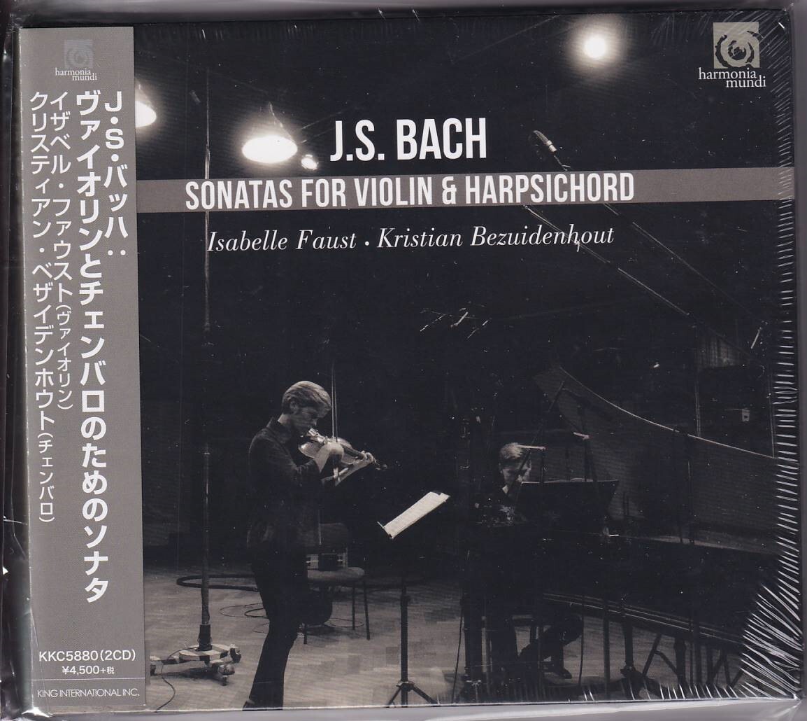 未開封！イザベル・ファウスト Ｊ.Ｓ.バッハ:ヴァイオリンとチェンバロのためのソナタ集 2CD 輸入盤