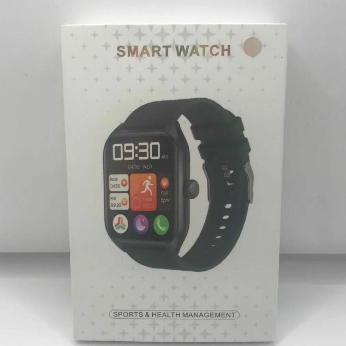 Bluetooth 日本語説明書　通話機能付　スマートウォッチ　iPhone android 心拍 血圧　歩数計 腕時計　スポーツ