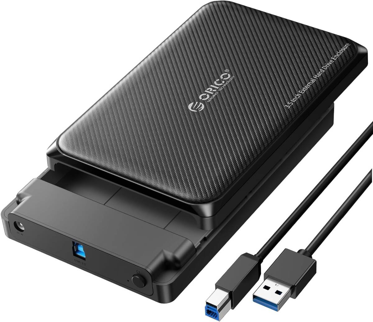 ORICO HDD ケース 3.5インチ 工具不要 外付けハードディスクケース 最大 20TB 3.5 2.5 インチ SATA III/II/I SSD HDD 用 DDW35-U3_画像1