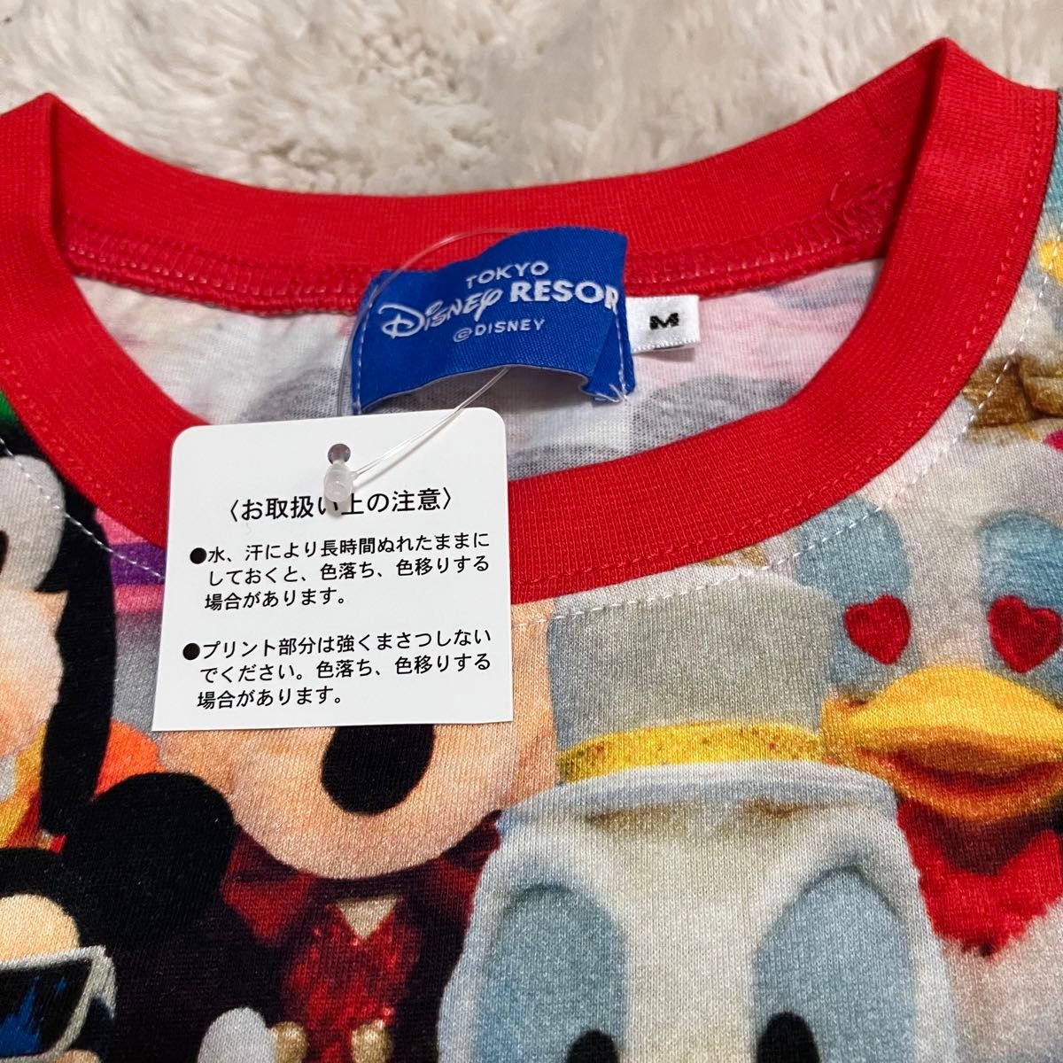 未使用タグ付き】リズニーリゾート Tシャツ ミッキー ミニー 総 未使用タグ付き】リズニーリゾート Tシャツ ミッキー ミニー 総