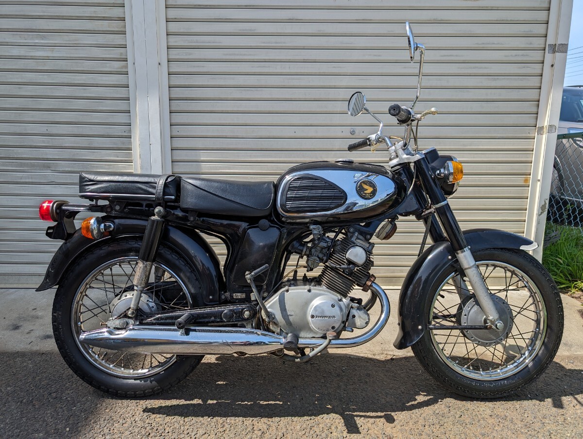 ベンリィCD125 初期型 美車 ピリオンシート付の画像1