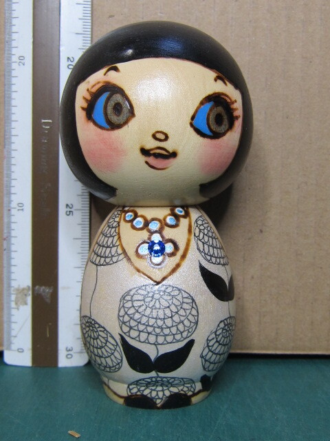 【コケッツ】 cokets こけし その37 / アナスイコラボ Anna Sui 07 人形 ファンシー 可愛い かわいいの画像1