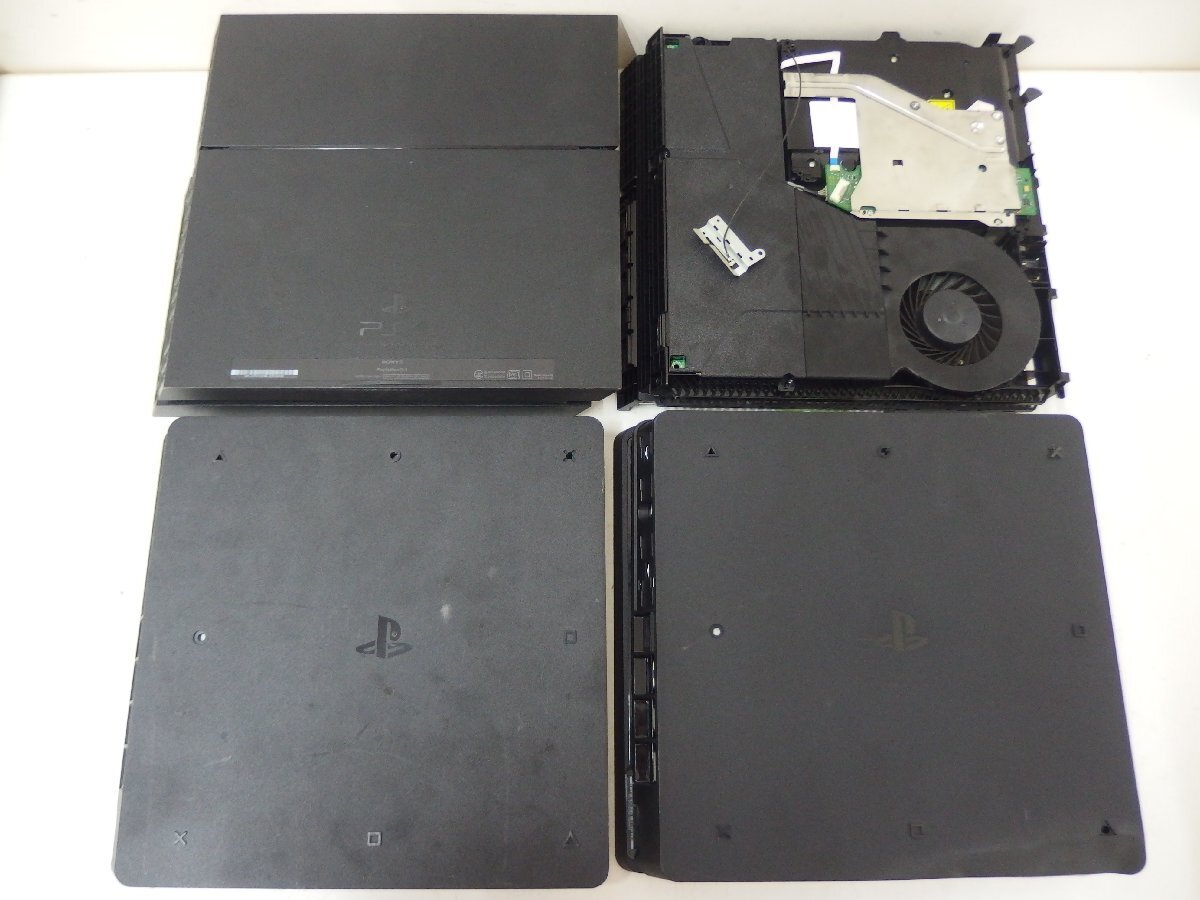 14■/Zク3976 SONY PS4 プレステ4 CUH-1200A CUH-2000B CUH-2200A CUH-7200B 他 8台 本体のみ 動作未確認 破損 部品取り 保証無しの画像3