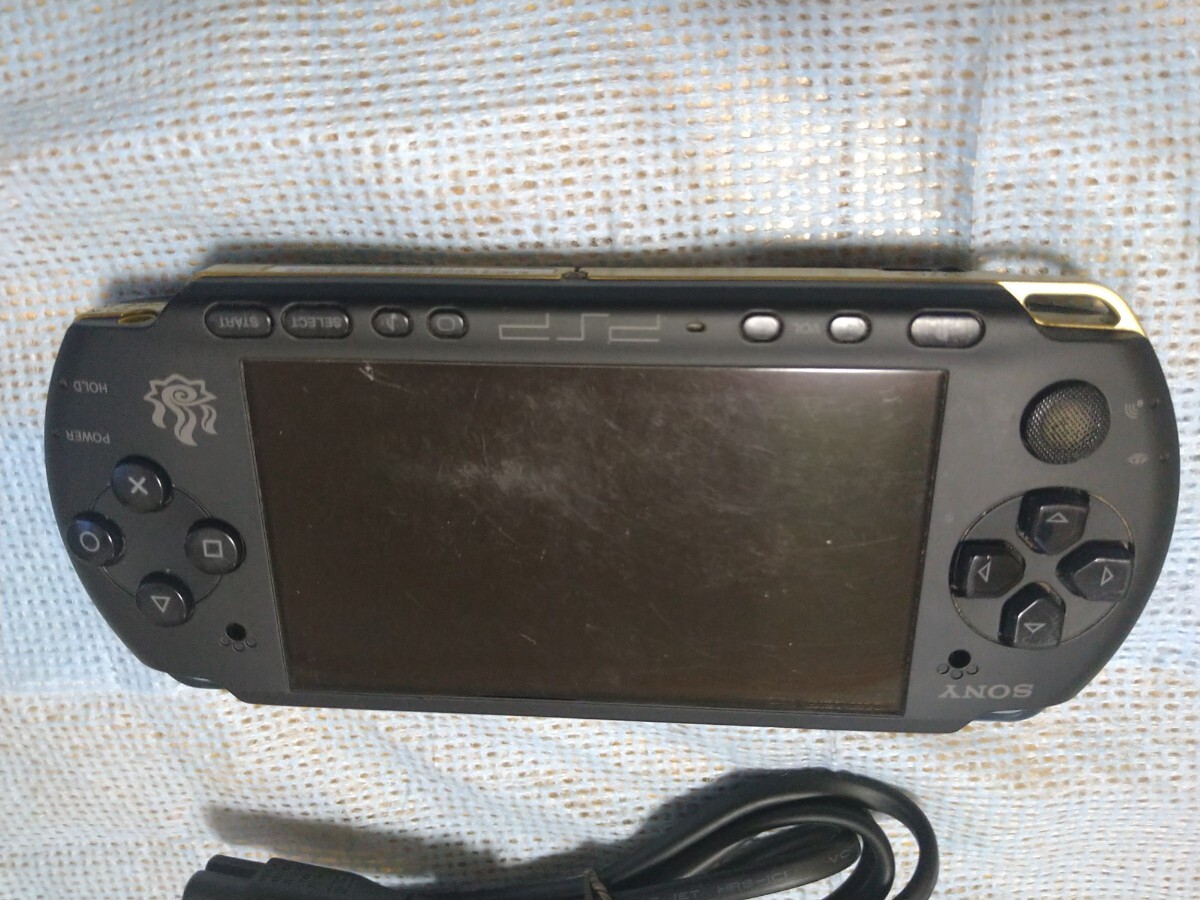 SONY PSP-3000 ハンターズモデル　モンハン　レア ソニー　モンスターハンター　PSP 3000 希少_画像3