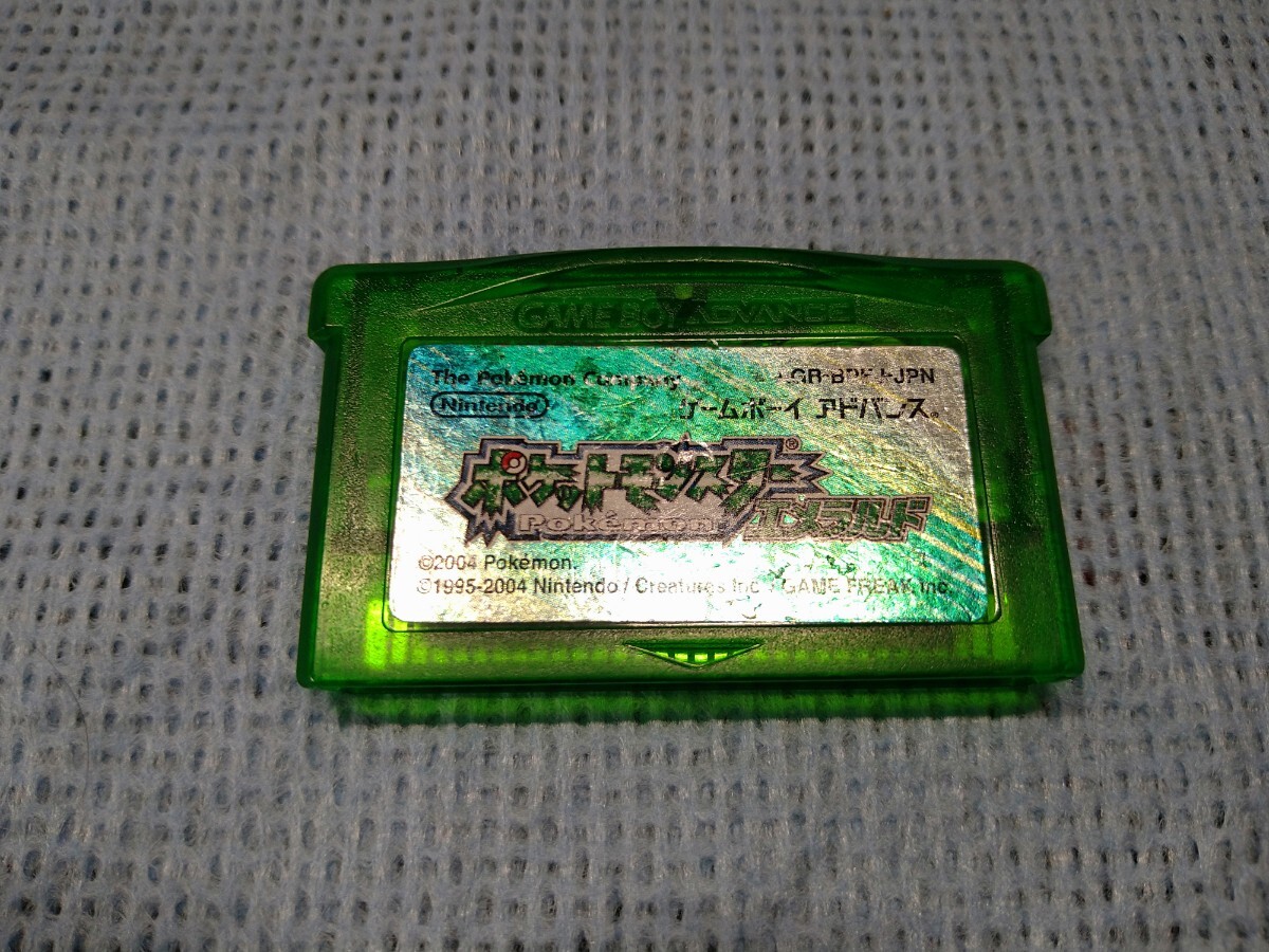 ポケットモンスター エメラルド ゲームボーイアドバンス GBA ポケモン ゲームボーイ アドバンス_画像1