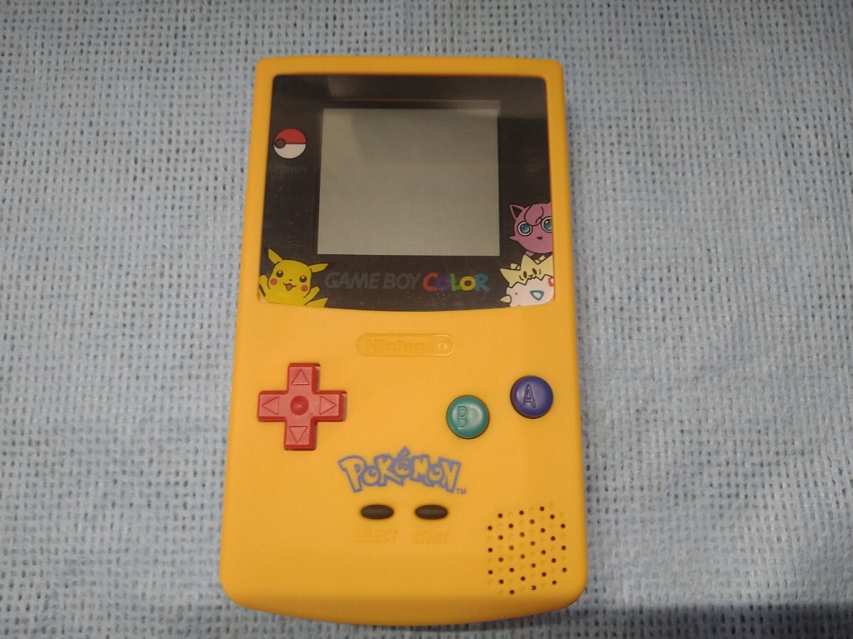 ゲームボーイカラー Nintendo ゲームボーイ 任天堂 GBC ニンテンドー ポケモン ピカチュウ GAME BOY_画像1