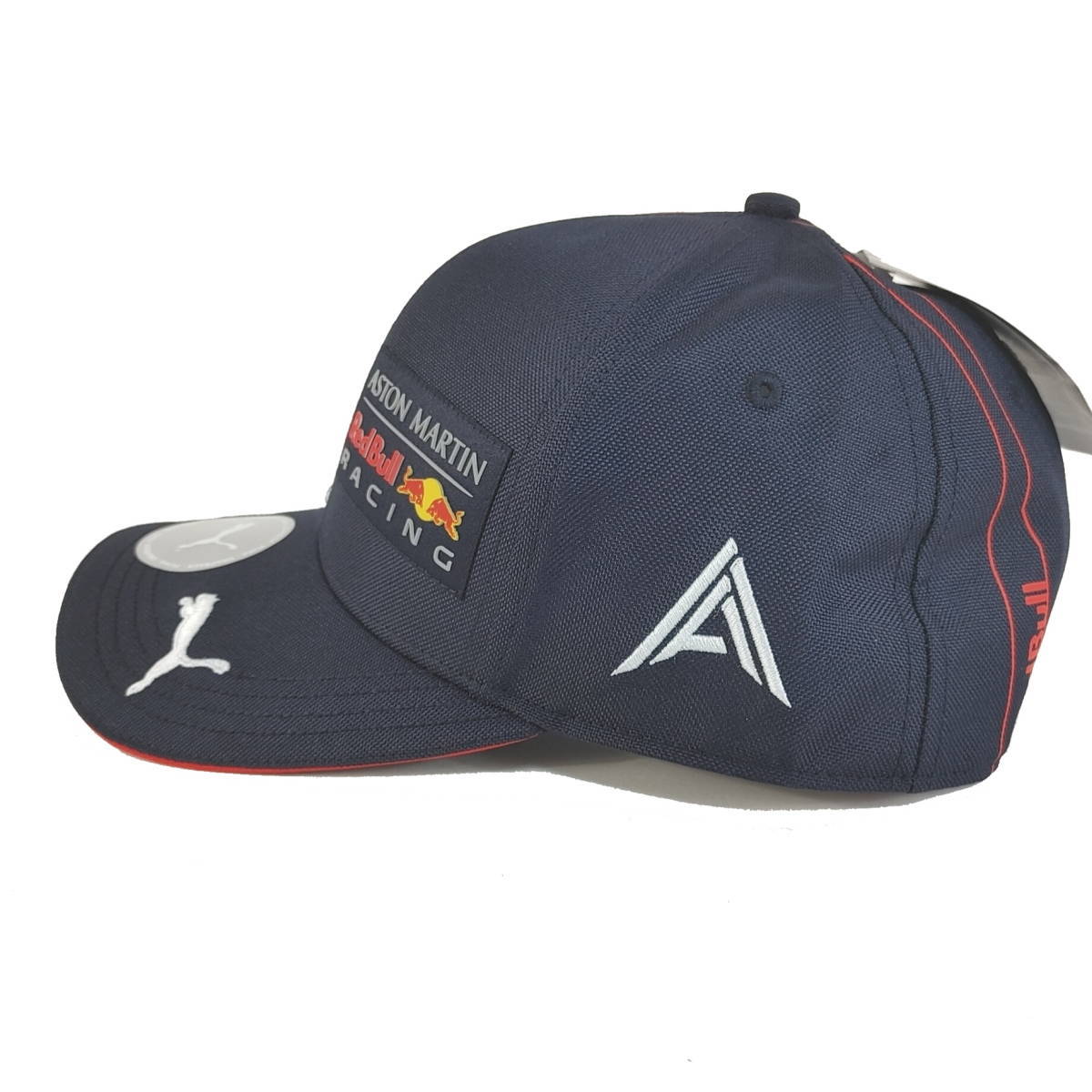 新品◆PUMA×Red Bull RACING◆AMRBR レプリカ Alex Albon BB Cap 紺◆プーマ 帽子 キャップ レッドブル ASTON MARTIN 023293◆J1930b_画像3