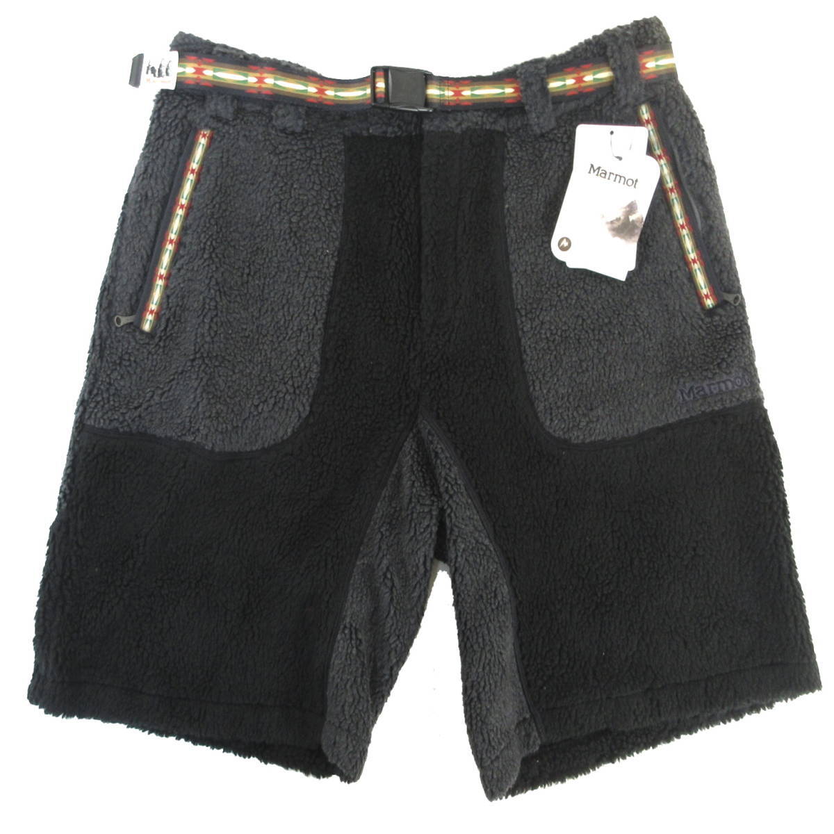 new goods *Marmot* heat insulation boa fleece shorts W91cm black * Marmot outdoor *J2303