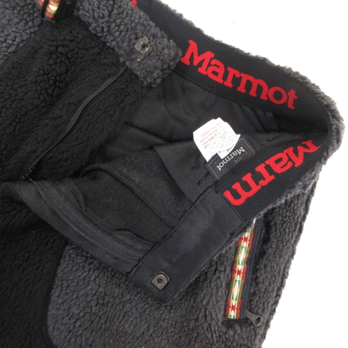  new goods *Marmot* heat insulation boa fleece shorts W91cm black * Marmot outdoor *J2303