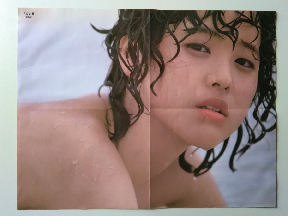 ★松田聖子★【両面水着ポスター】(４７.５×３６.５ｃｍ)★_画像2