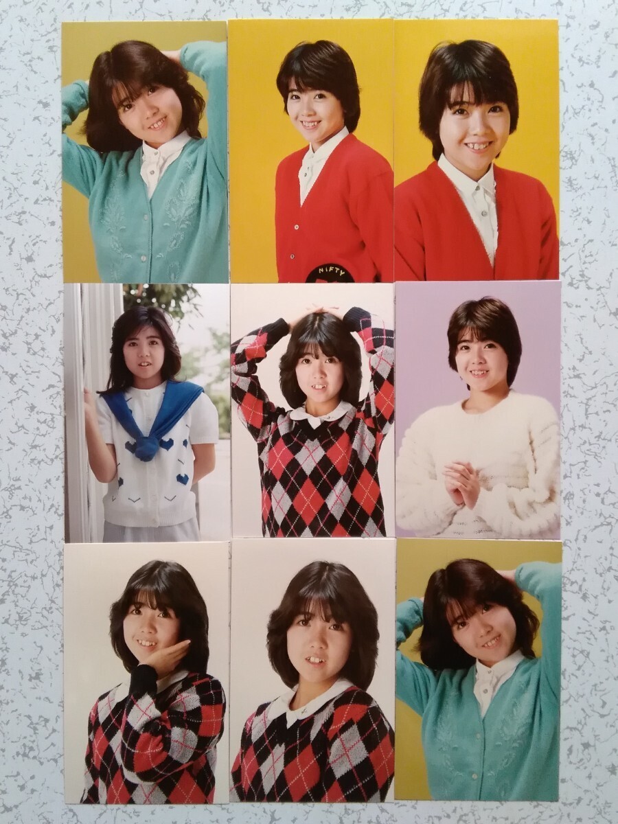 ★伊藤つかさ (80年代アイドル女優)★【マルベル堂プロマイド ９枚】★の画像1