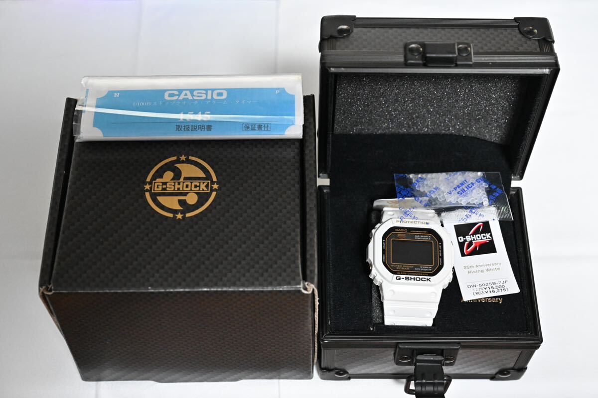 CASIO G-SHOCK DW-5025B-7JF スクリューバック 25周年アニバーサリーの画像1