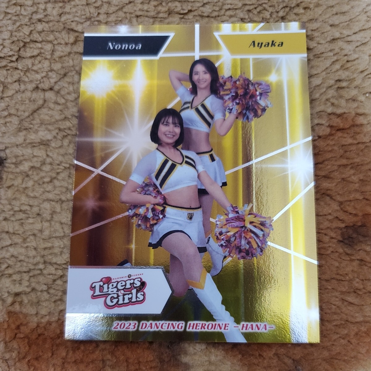 BBMチアリーダーカード2023 インサートカード 阪神タイガース TigersGirlsタイガースガールズ Nonoa Ayakaの画像1
