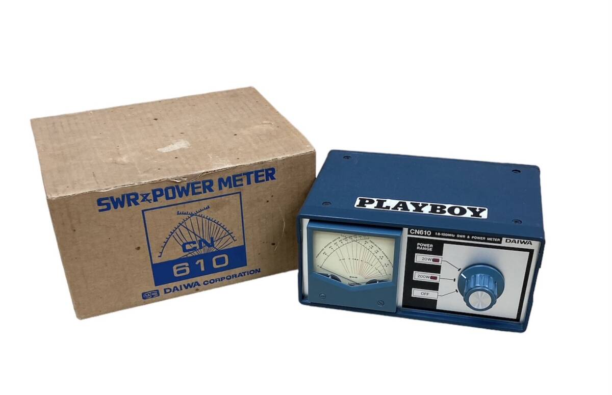 〈無線機〉DAIWA ダイワ CN-610 SWR&POWER METER 1.8-150MHz パワーメーター 【中古/現状品】004490-10の画像1