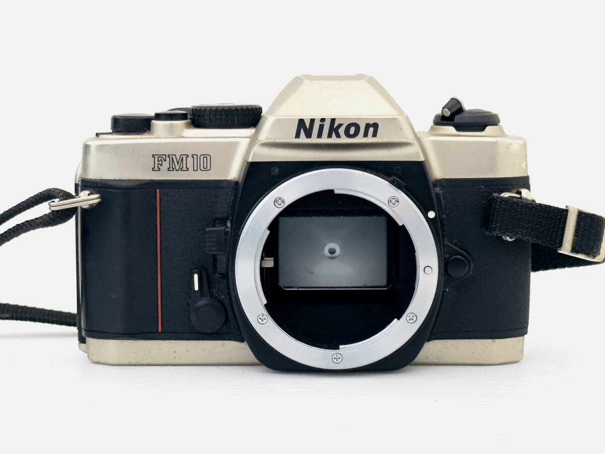 〈カメラ〉Nikon ニコン　FM10 レンズ　NIKKOR 35mm 1:2 フィルムカメラ　一眼【中古/現状品】004474-③_画像2