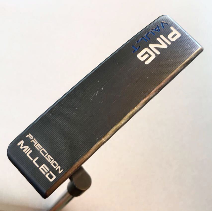 【即決価格】【パター】PINGピン／VAULT VOSS Slate／34インチ／カバー有り／