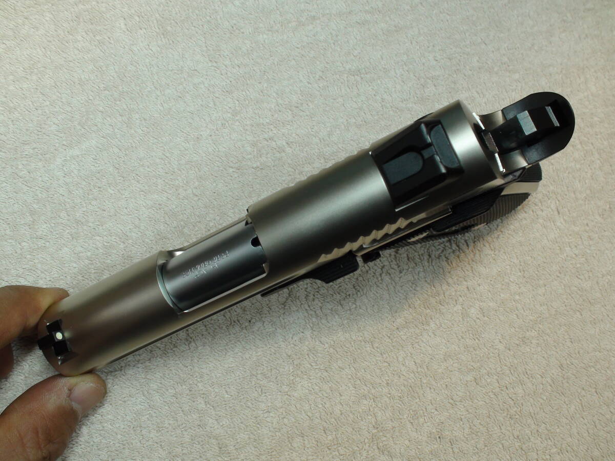 KSCのガスブローバックガン、M945 コンパクト スパイダー 一部カスタム化の画像3