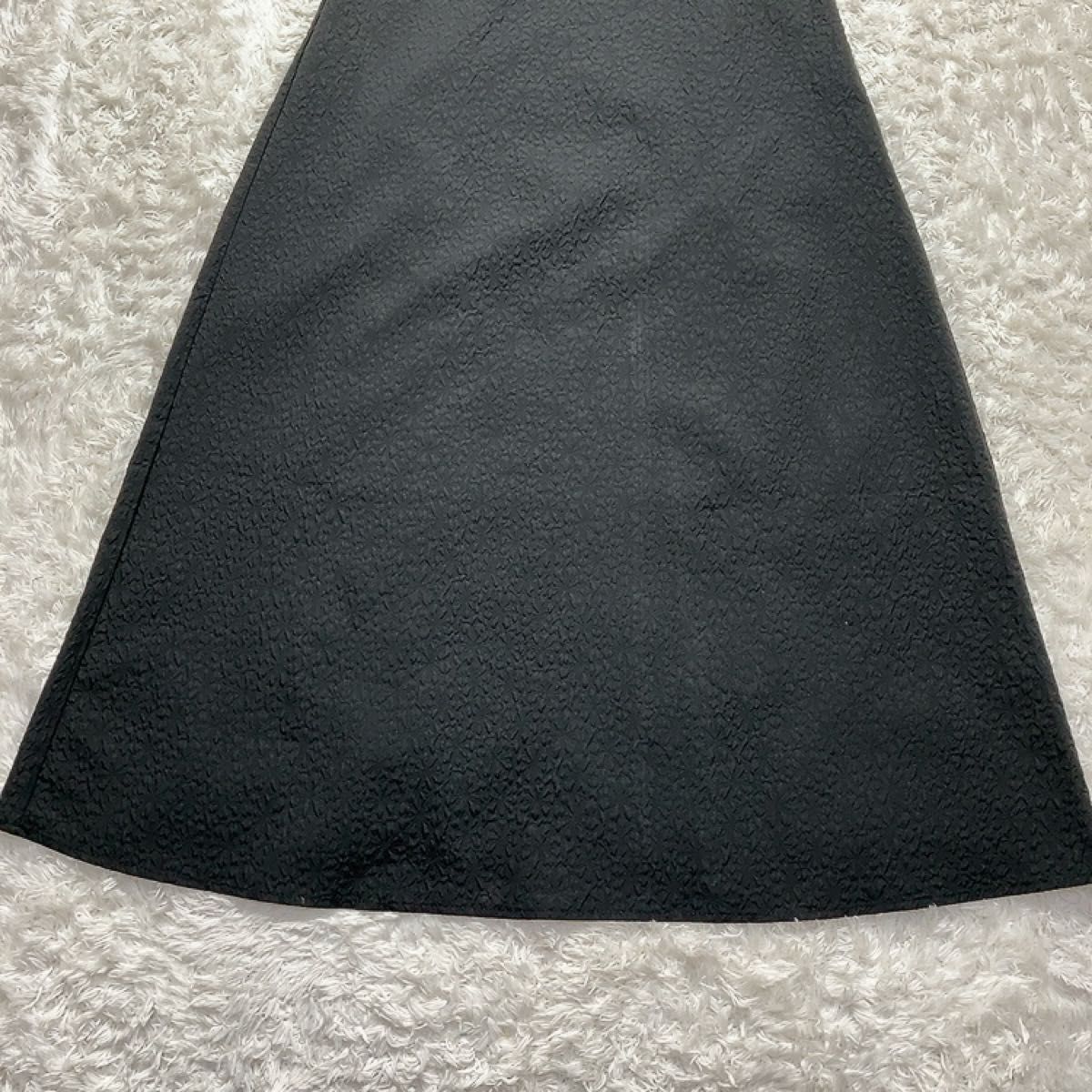アズノウアズピンキー　ロングスカート　ブラック　Mサイズ