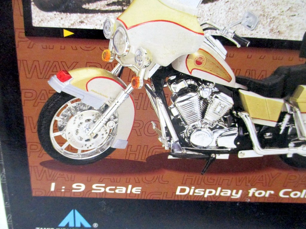 その2 デッドストック 1/9 ハイウェイ パトロール ダイキャストメタル バイク HIGHWAY PATROL BIKEの画像10