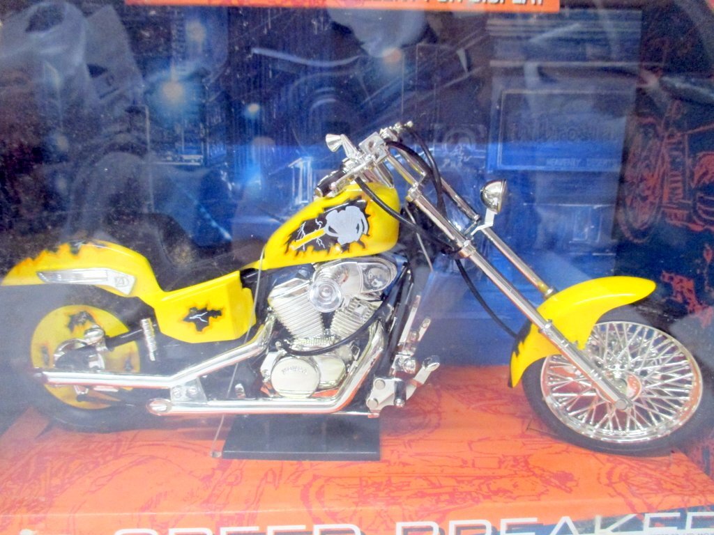その3 デッドストック 1/9 スピードブレイカー ダイキャストメタル バイク SPEED BREAKER BIKEの画像2
