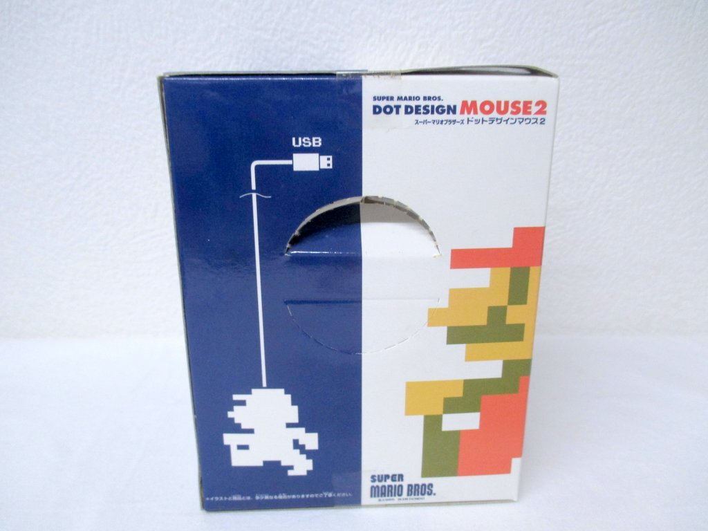 その1 デッドストック 2007 未開封 スーパーマリオブラザーズ ドットデザインマウス マリオ SUPER MARIO DOT DESIGN MOUSE2_画像7