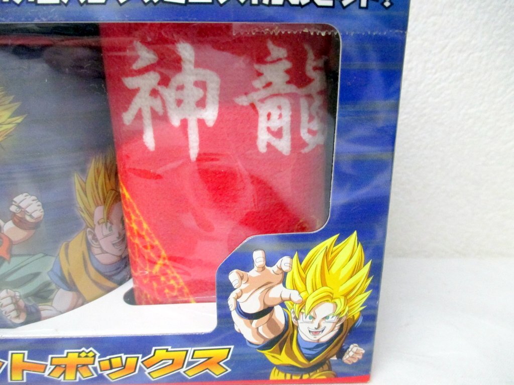 デッドストック ドラゴンボールZ プレゼント ボックス (缶バンク＆ミニタオル) セット 超サイヤ人/神龍 Super Saiyan 鳥山明 少年ジャンプの画像3