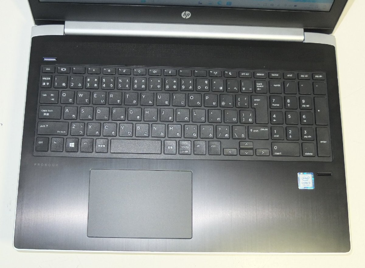 HP 15.6インチ ノートPC PROBOOK 450 G5 i5-7200U 2.5GHz DDR4-8GB SSD256GB Win11_画像3