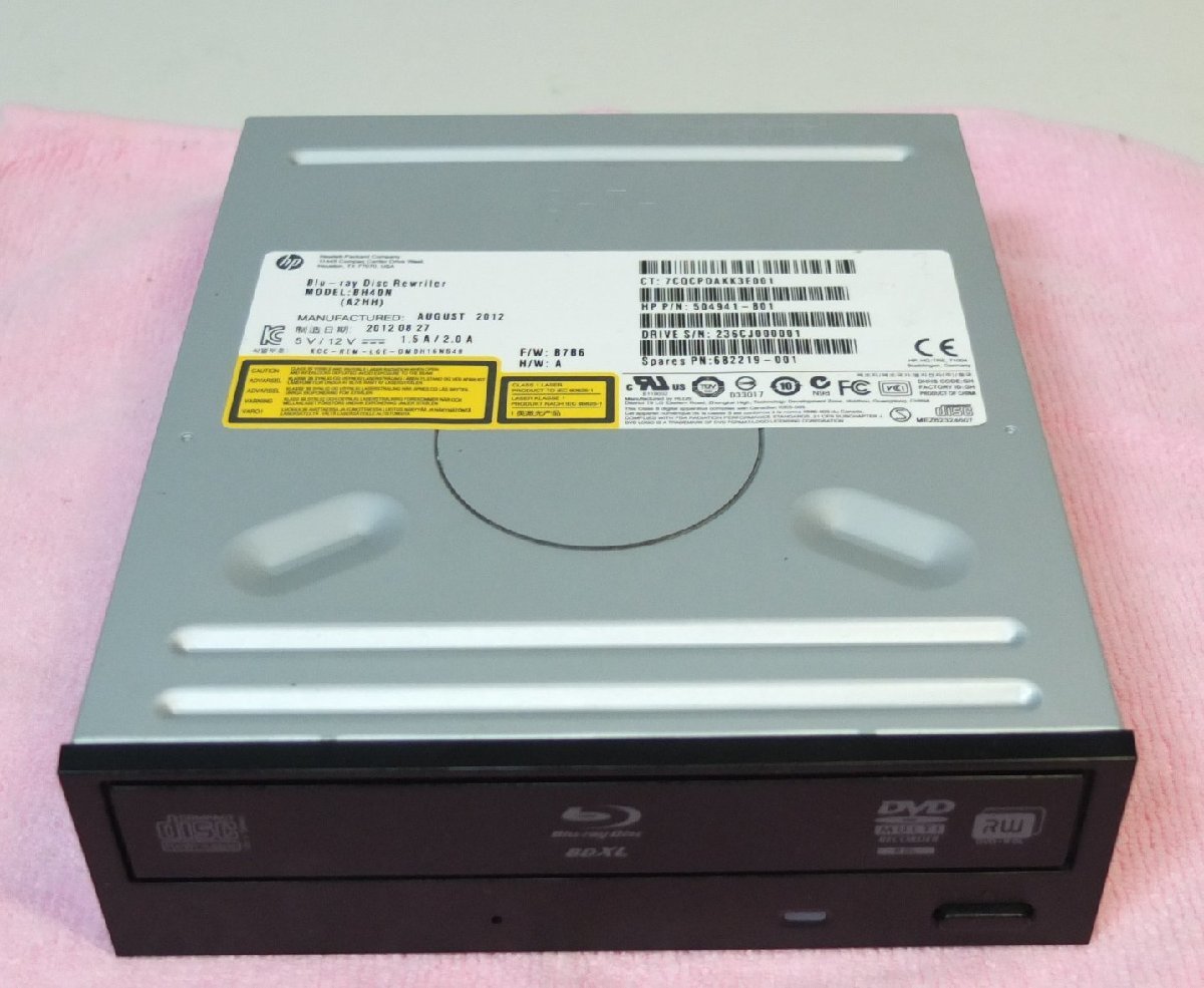 5インチベイ 内臓 Blu-rayマルチドライブ (hp)日立LGデータストレージ BH40Nの画像1