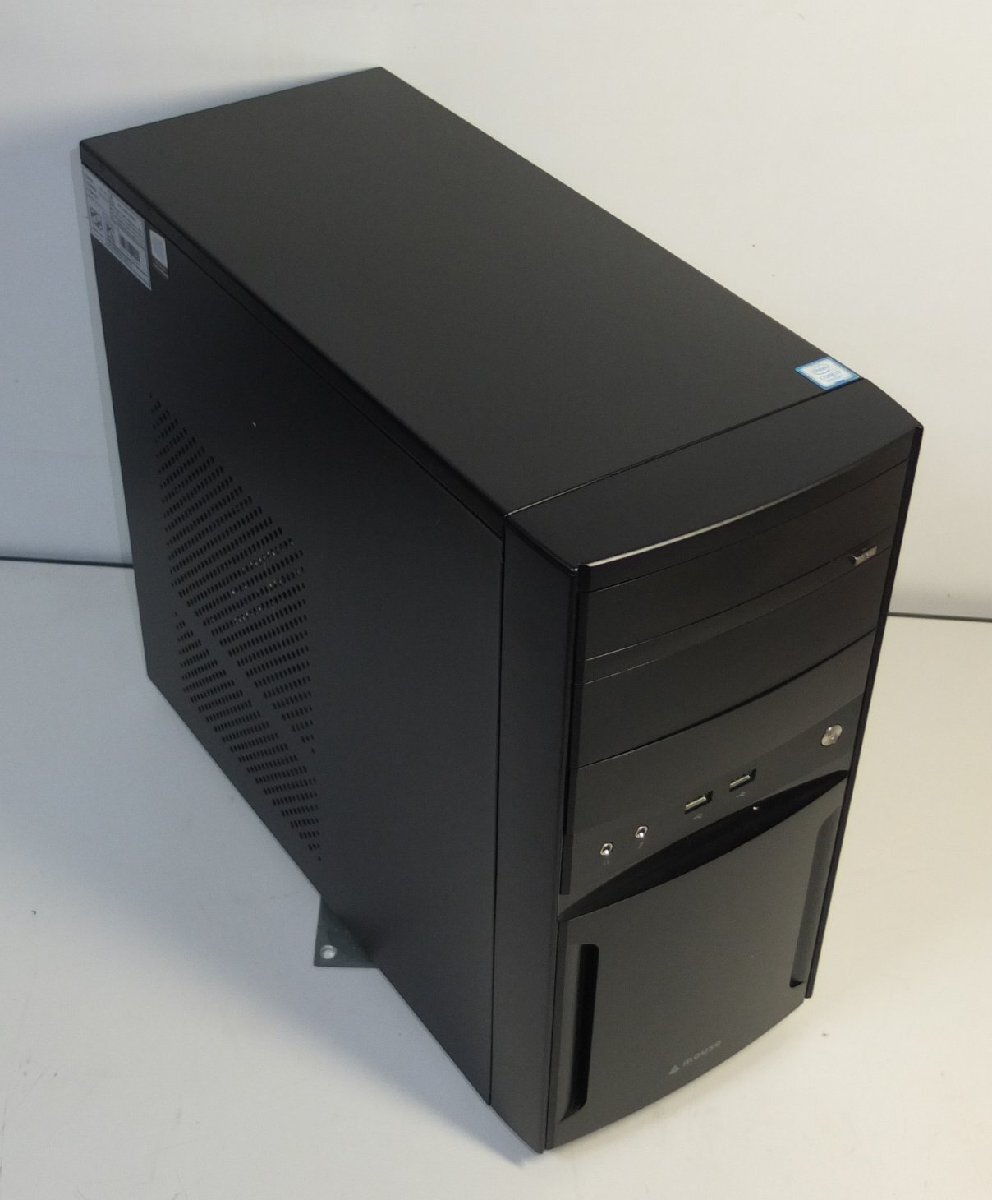 マウスコンピュータ デスクトップPC LM-IH800XN-SH2-A i7-8700K 3.7GHz DDR4-16GB SSD240GB+HDD1TB Win11の画像1