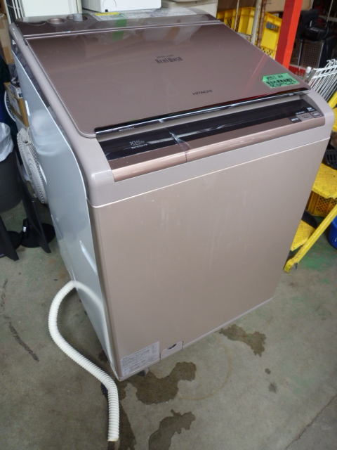 M957 日立 全自動洗濯機 BIGサイズ ビートウォッシュ 10KG 乾燥６KG BW-D10XTVの画像1