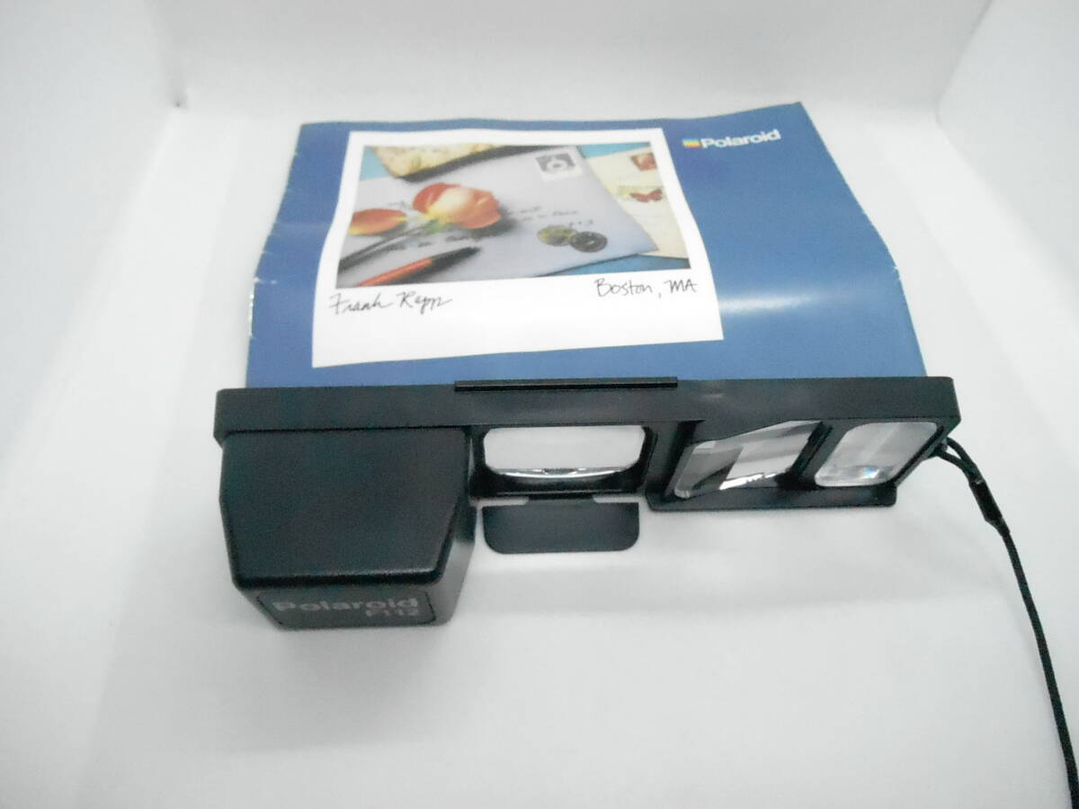 Polaroid Polaroid F112 close-up lens user's manual attaching present condition goods ( free shipping )