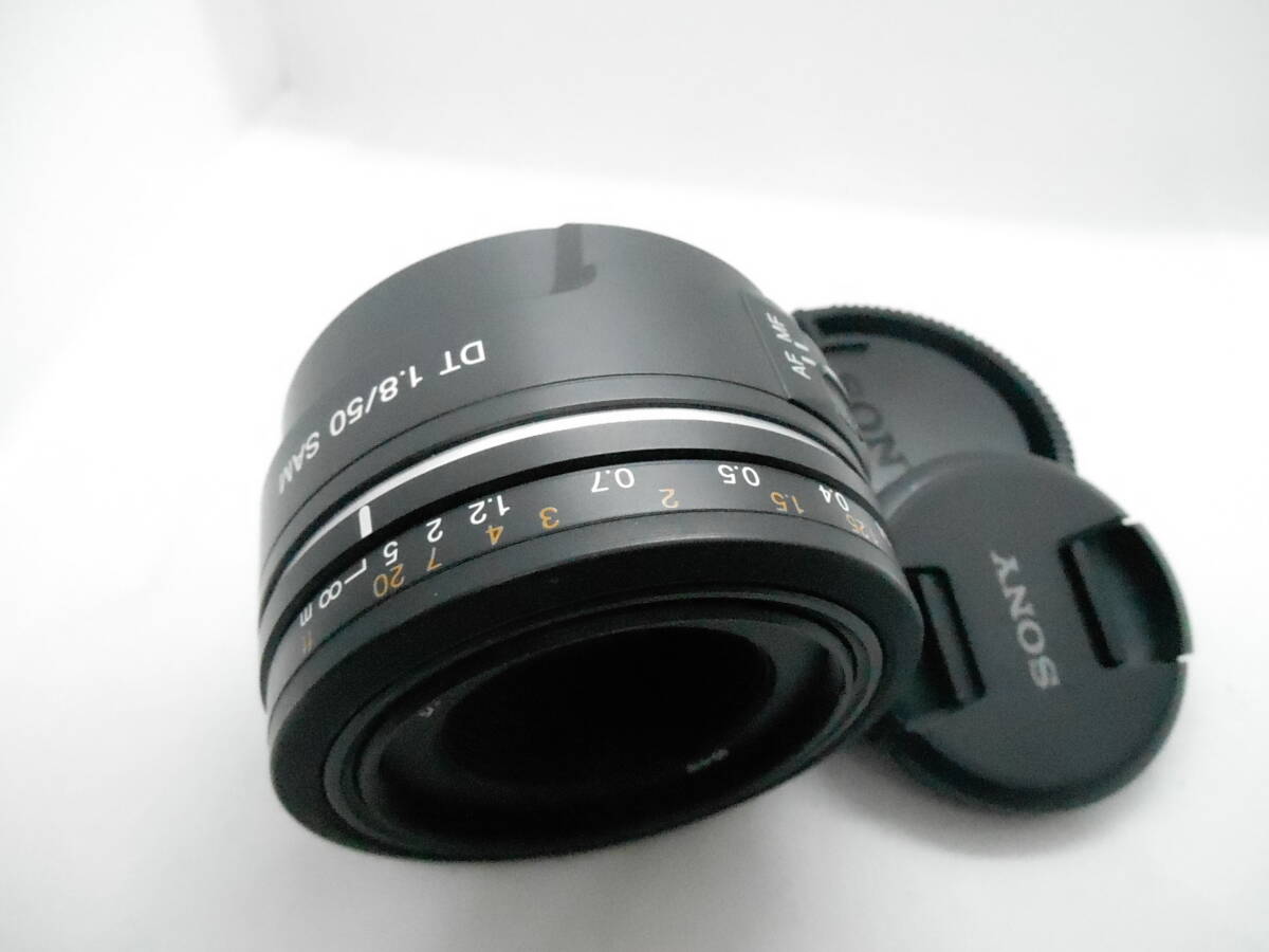 SONY Sony DT50mm f1,8 SAM SAL50F18 A mount condition excellent prompt decision present condition goods ( free shipping )