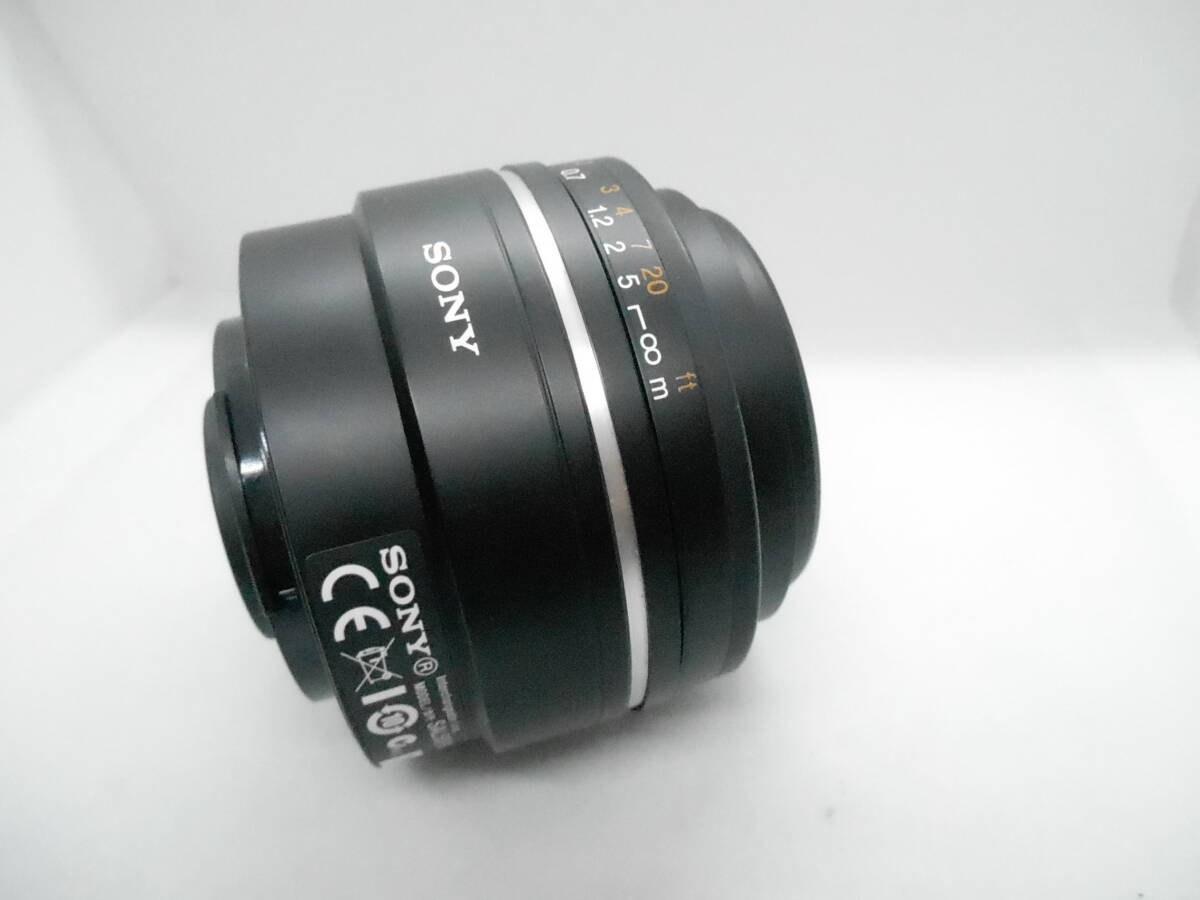 SONY Sony DT50mm f1,8 SAM SAL50F18 A mount condition excellent prompt decision present condition goods ( free shipping )