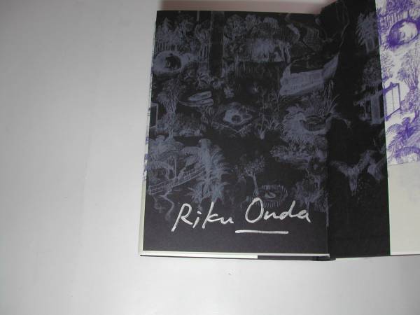  подпись книга@* Onda Riku [ сон отличие ] первая версия * с лентой * автограф 