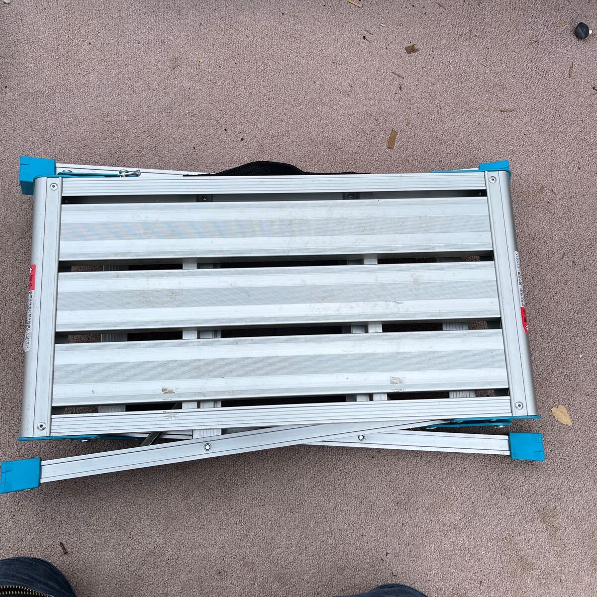 ⑰ aluminium working bench 2 step 