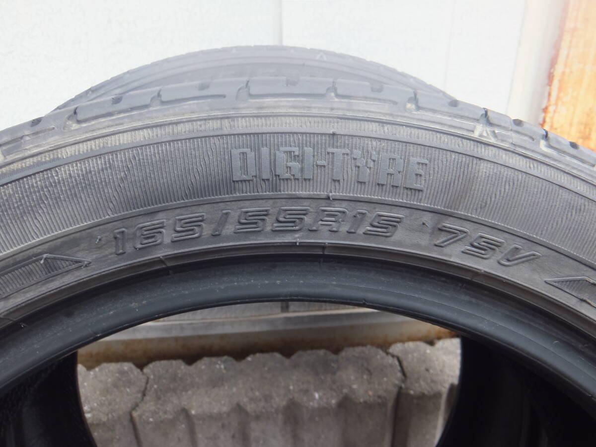 DP ダンロップ EC202 165/55R15 2本セット♪♪ ① ’20年製 DUNLOP 軽 軽ワゴンの画像3